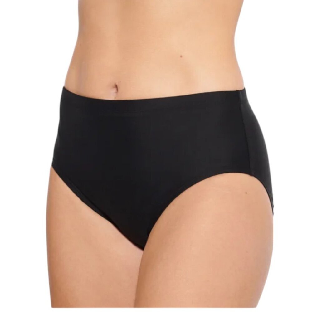 NEW Christina High Waist Swim Bottoms | Black